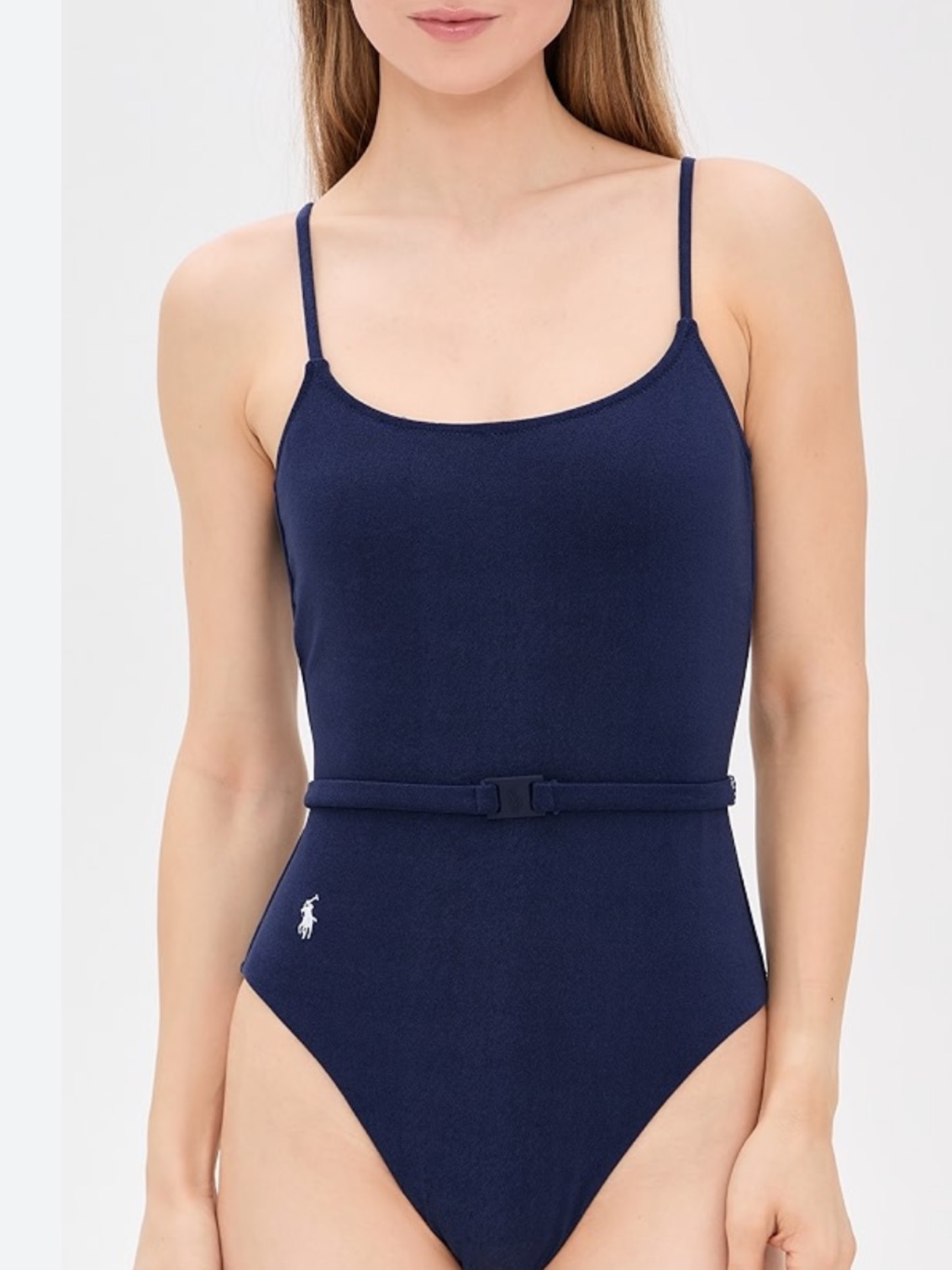 Polo Ralph Lauren Navy One-Piece Swimsuit